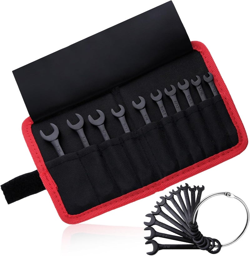 LEONTOOL طقم مفاتيح ربط مصغر SAE مكون من 10 قطع - Image 1